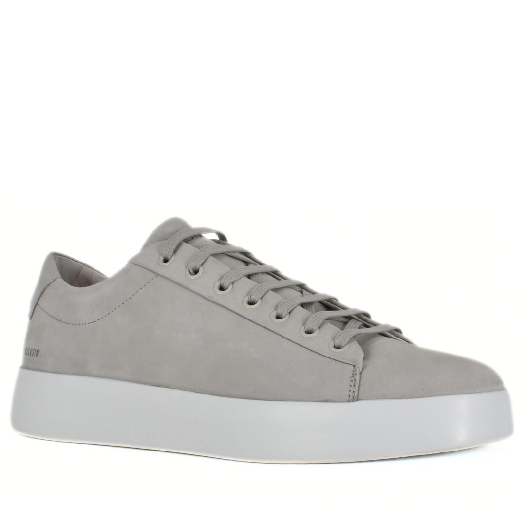 Heren veterschoenen-Grijs suède