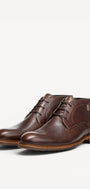 Heren boots-Bruin leer