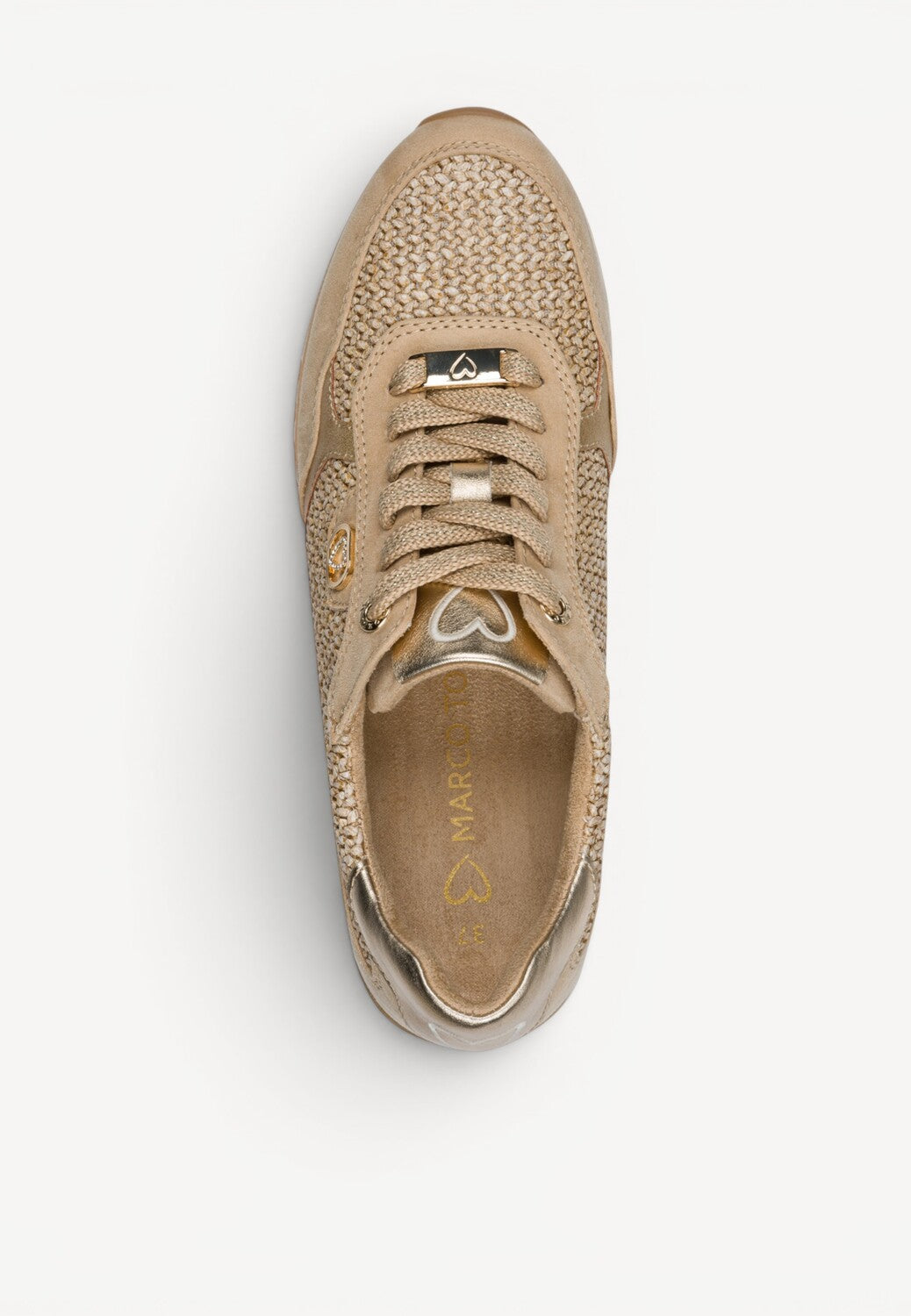DAMES SPORTIEVE VETERSCHO-Beige combi kleur