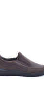 Heren instapper-Beige suède/nubuck