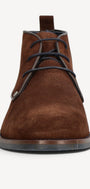 Heren boots-Bruin suède