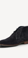 Heren boots-Blauw suède/nubuck