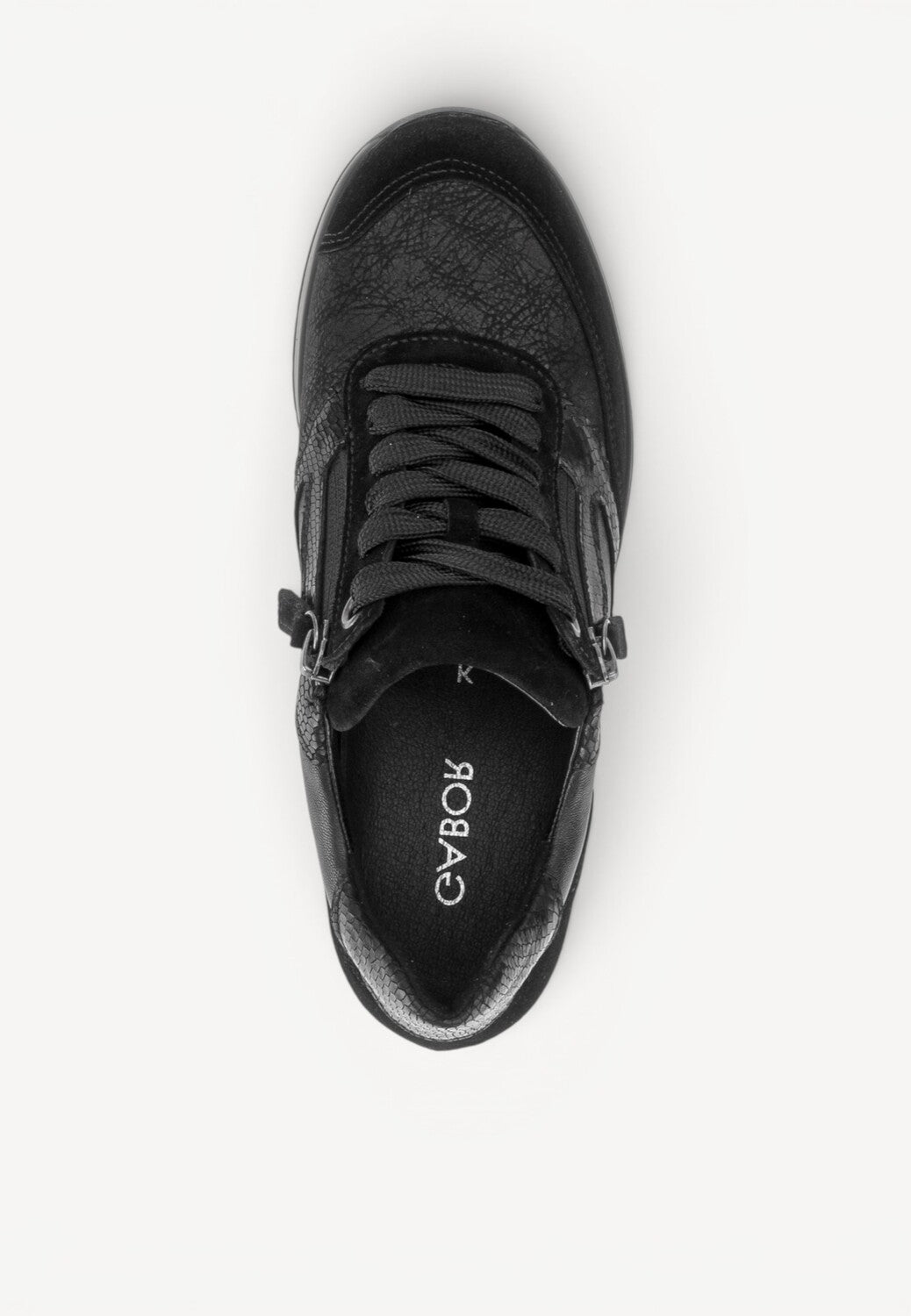 DAMES SPORTIEVE VETERSCHO-Zwart suède
