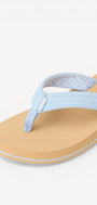 DAMES OPEN SCHOENEN-Lichtblauw