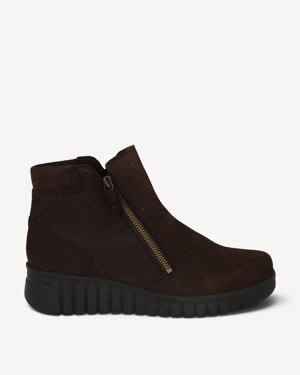 DAMES BOOTS+KORT LAARS-Bordeaux