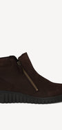 DAMES BOOTS+KORT LAARS-Bordeaux
