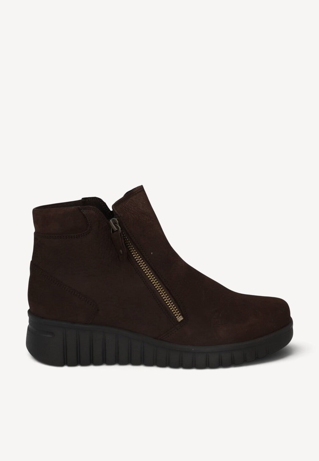 DAMES BOOTS+KORT LAARS-Bordeaux