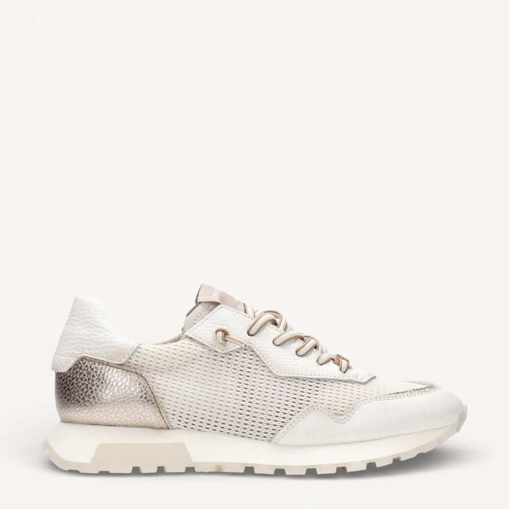 DAMES SPORTIEVE VETERSCHO-Beige leer