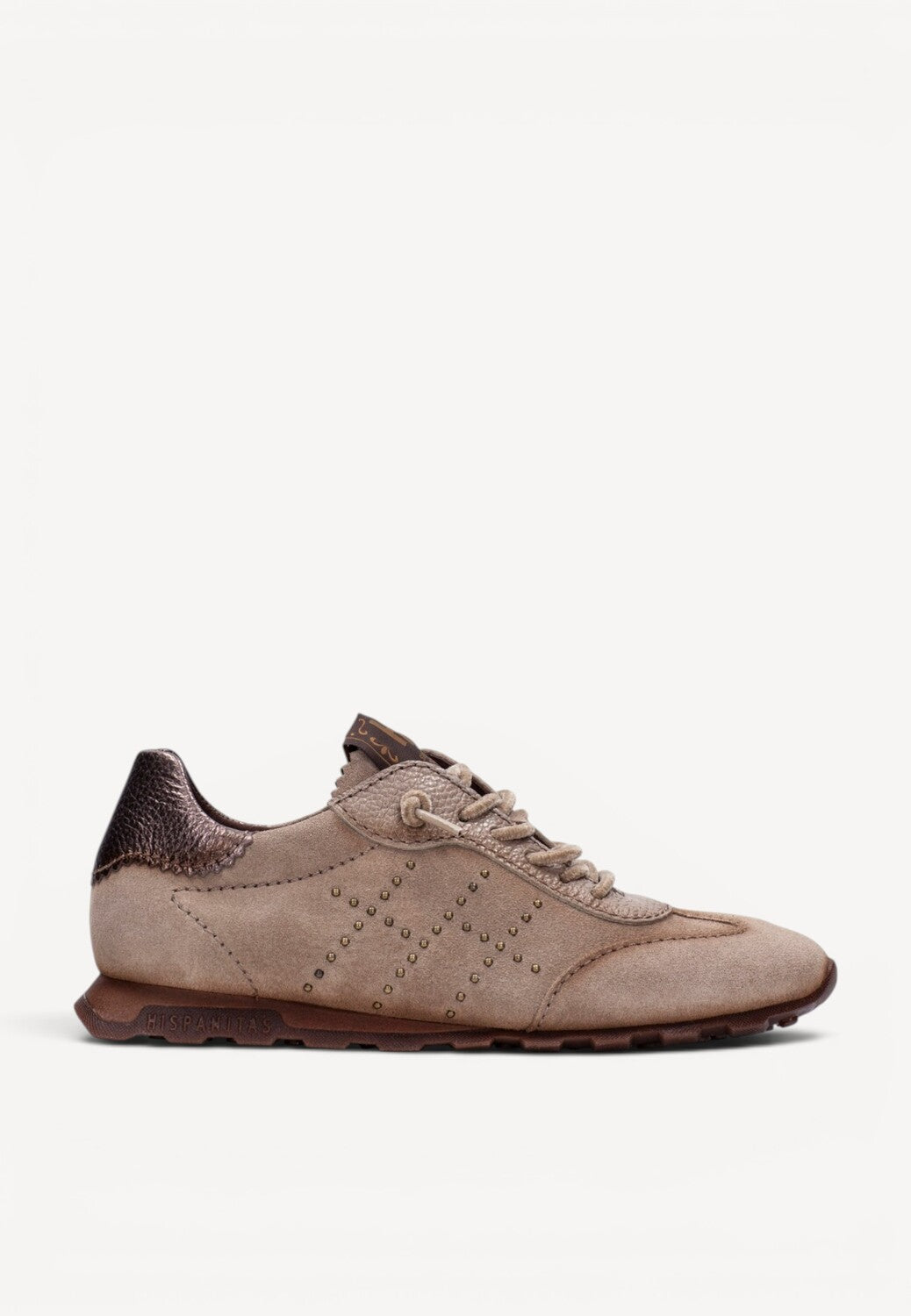 DAMES SPORTIEVE VETERSCHO-Beige suède/nubuck