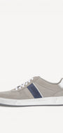 Heren veterschoenen-Beige suède/nubuck