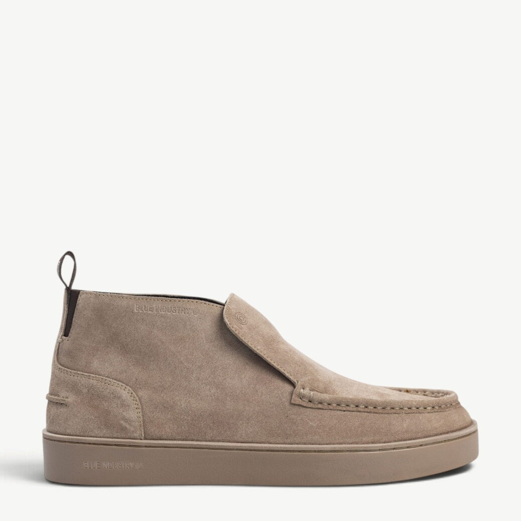 Heren boots-Beige suède/nubuck