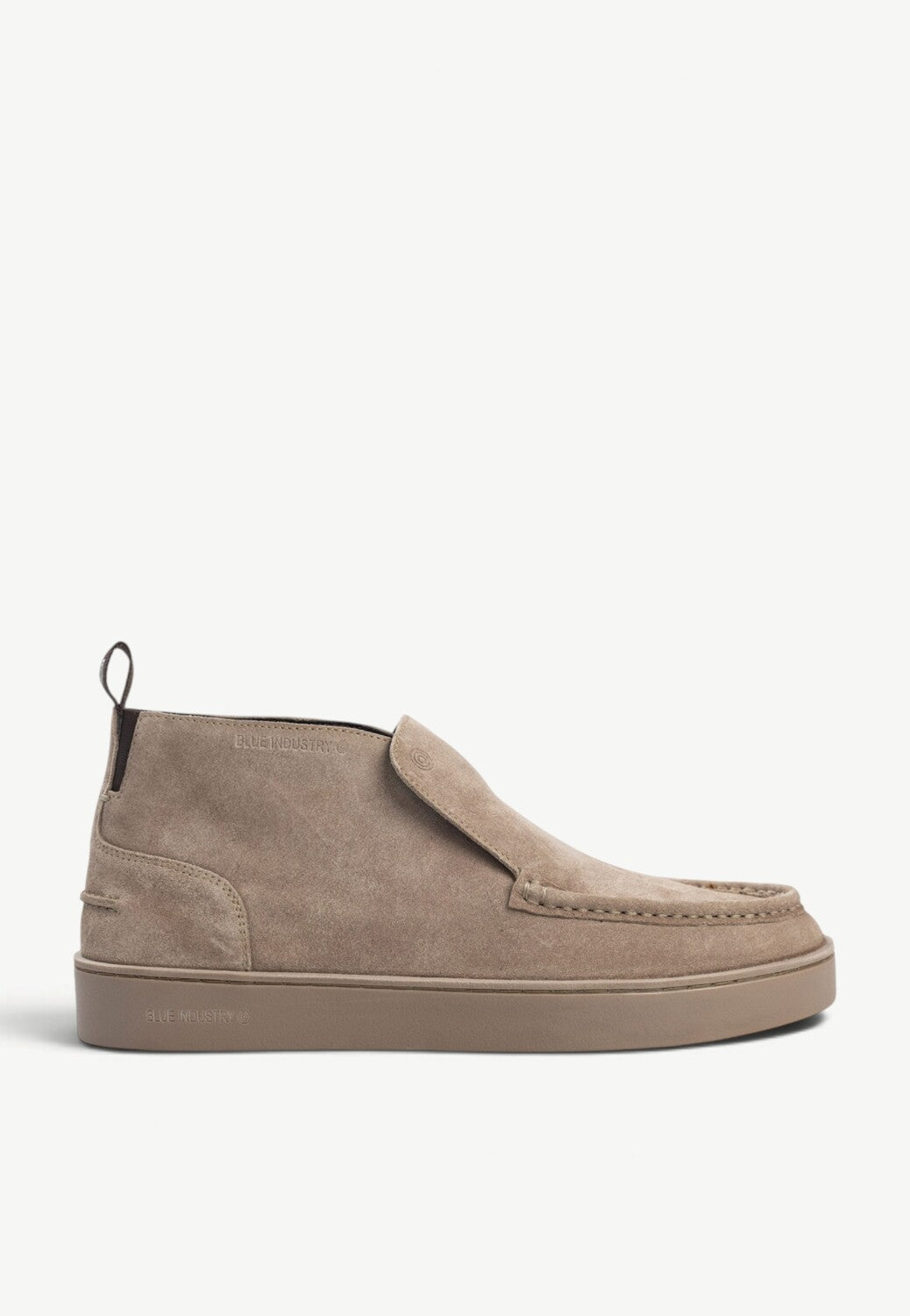 Heren boots-Beige suède/nubuck