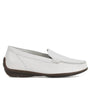 DAMES INSTAPSCHOENEN-Wit leer