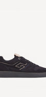 Heren veterschoenen-Blauw suède/nubuck