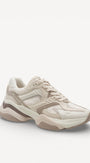 DAMES SPORTIEVE VETERSCHO-Beige combi kleur