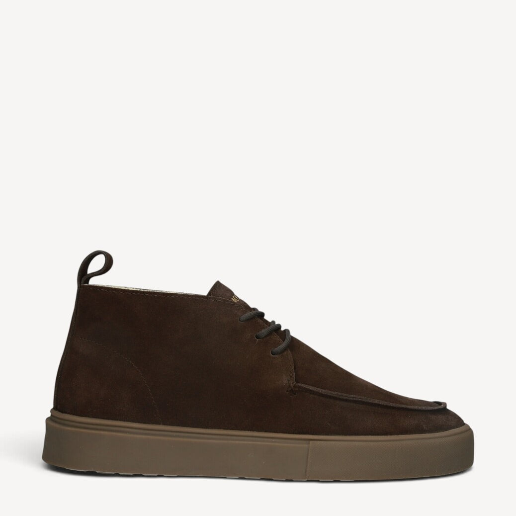 Heren boots-Bruin suède