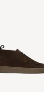 Heren boots-Bruin suède