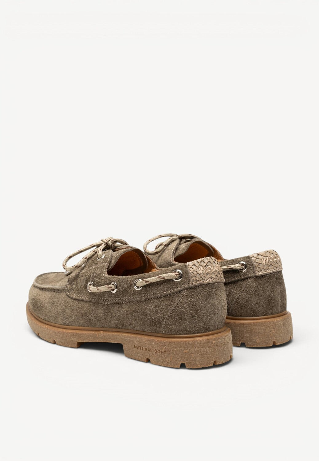 DAMES SPORTIEVE VETERSCHO-Groen suède/nubuck