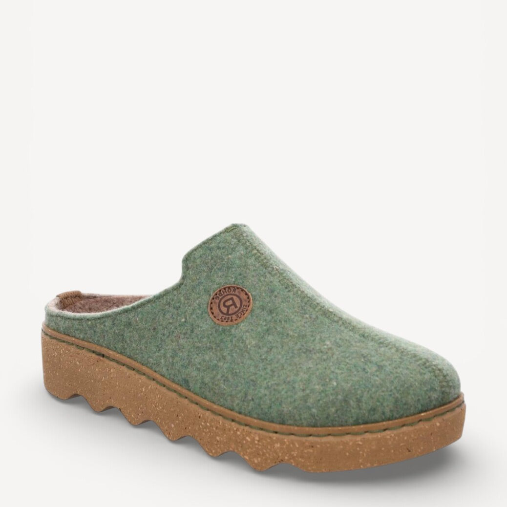 Dames muil pantoffels-Groen diversen