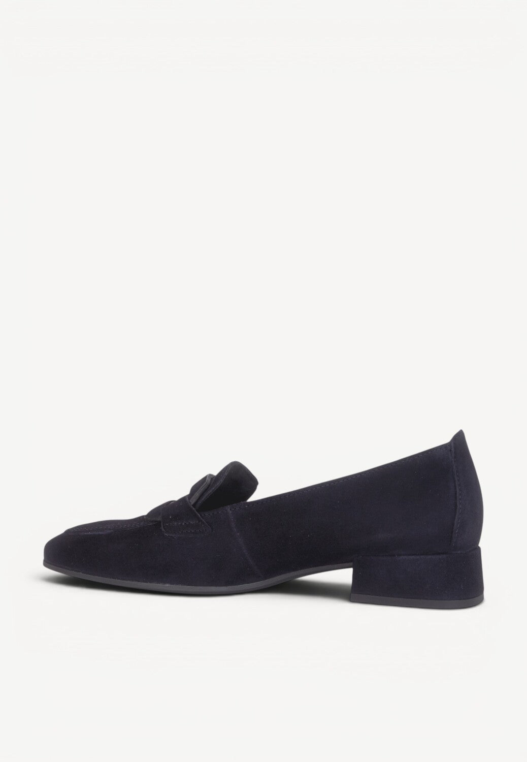 DAMES INSTAPSCHOENEN-Blauw suède/nubuck