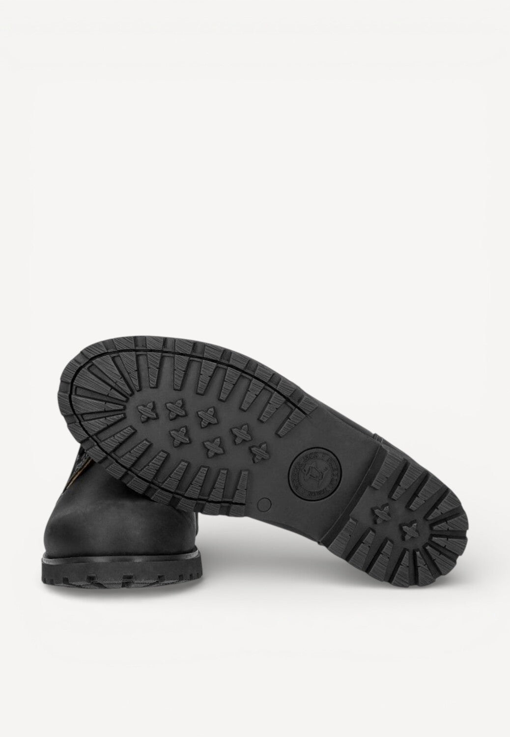 Heren veterschoenen-Zwart leer