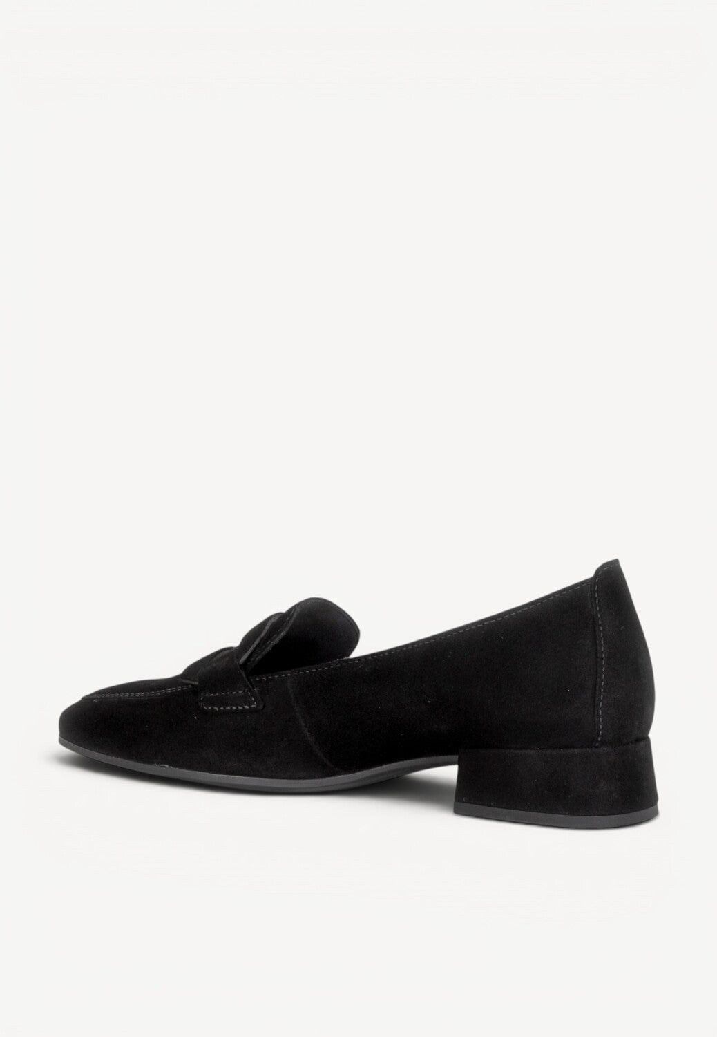 DAMES INSTAPSCHOENEN-Zwart suède