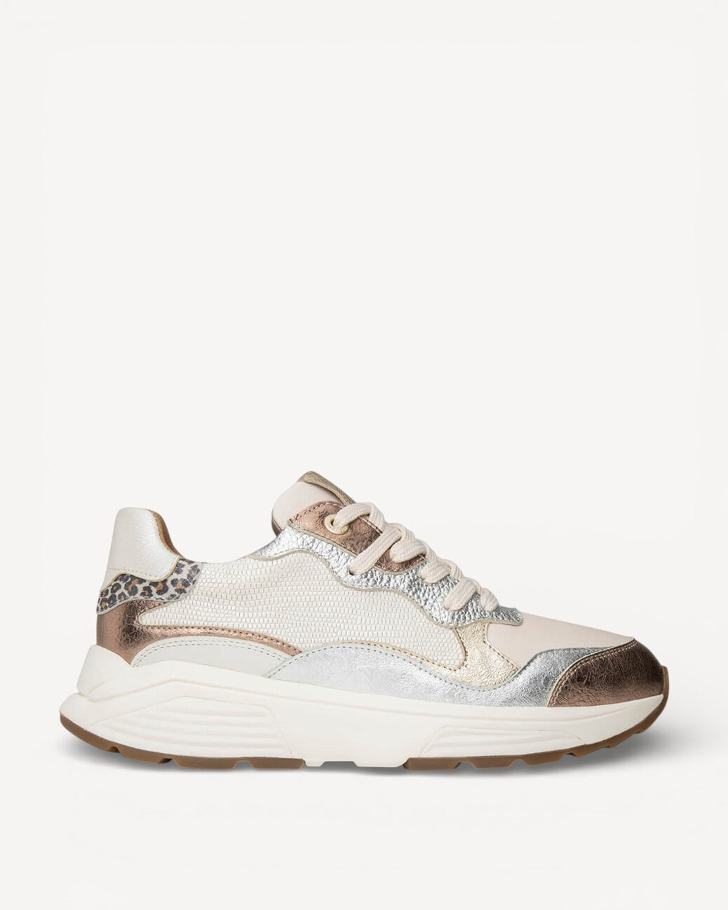 DAMES SPORTIEVE VETERSCHO-Brons combi kleur