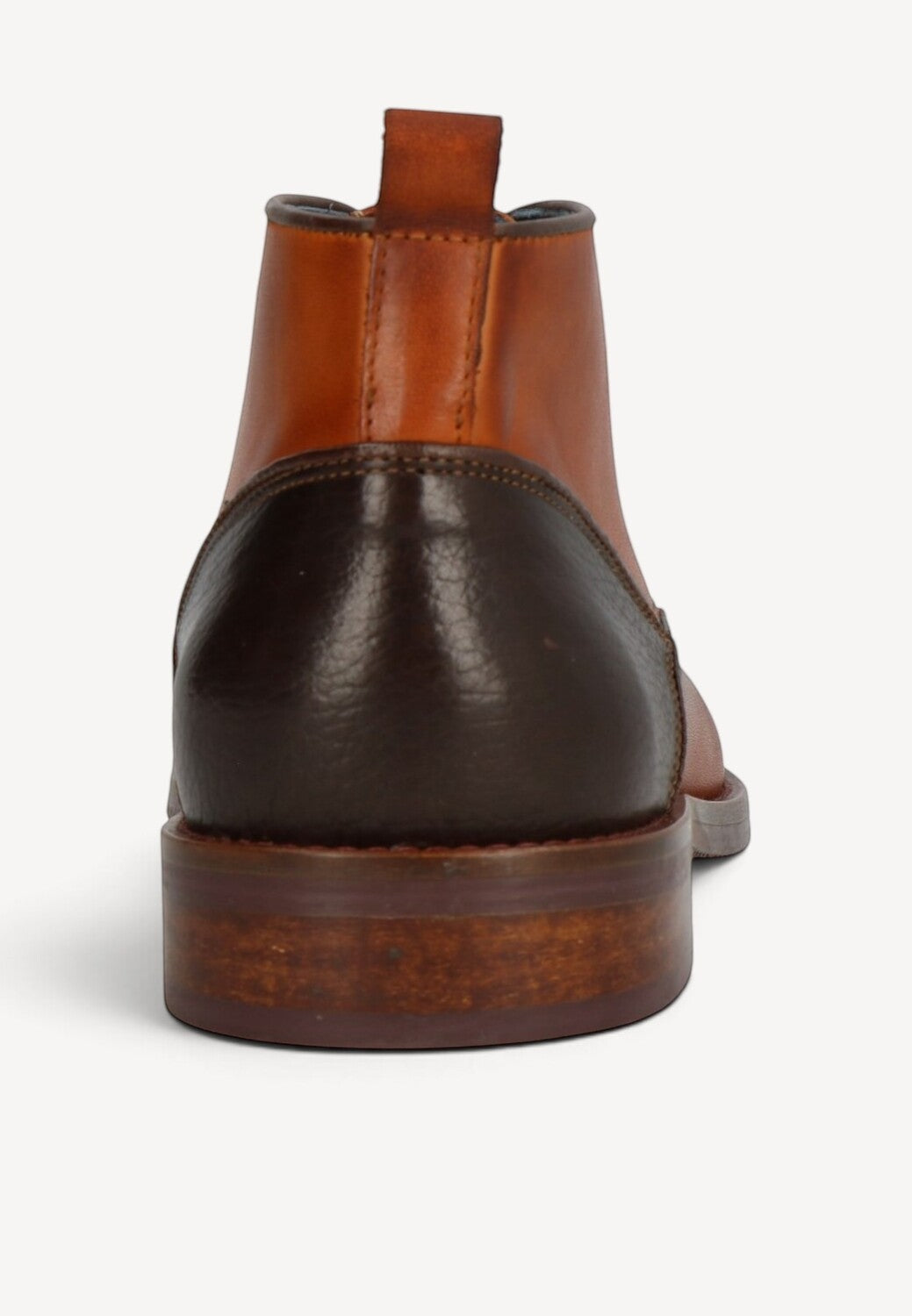 Heren boots-Bruin leer
