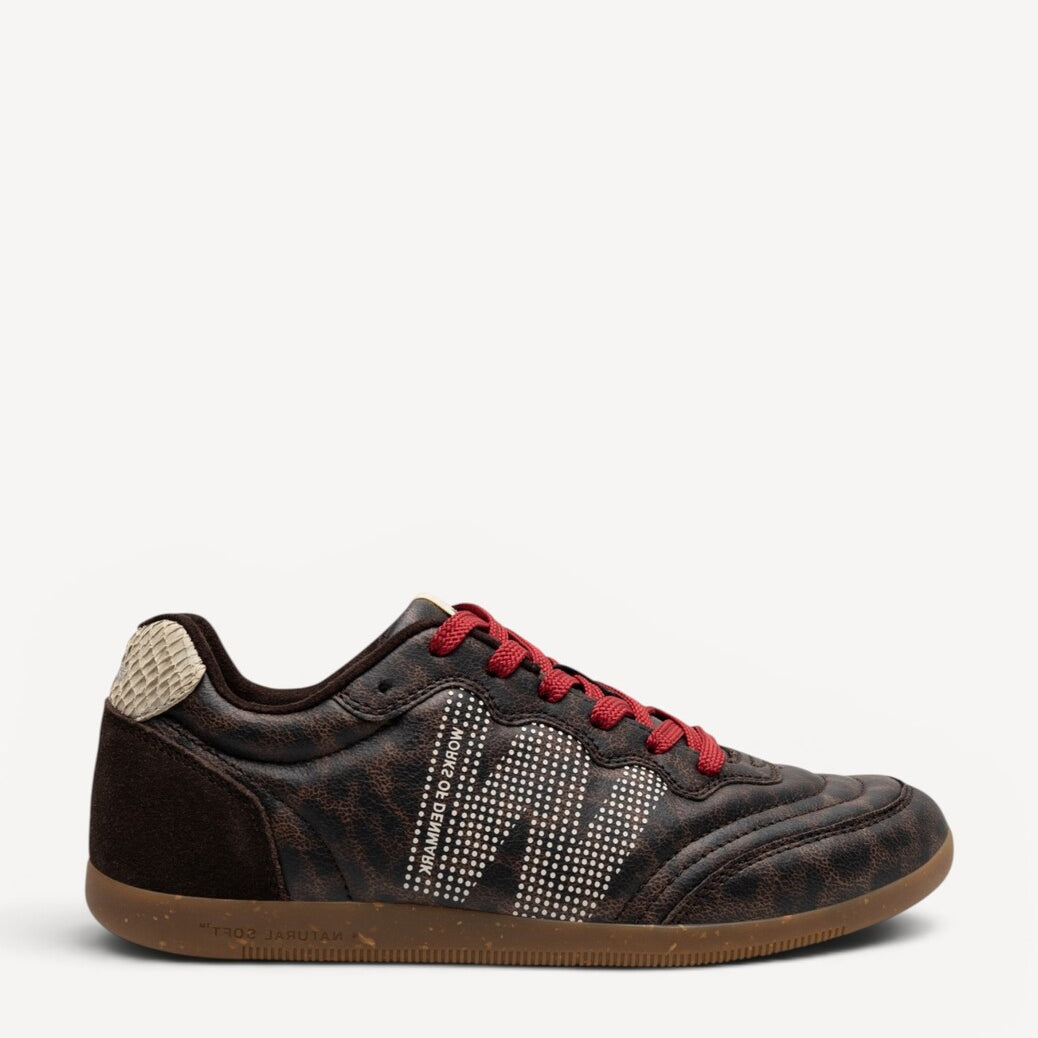 DAMES SPORTIEVE VETERSCHO-Bruin combi kleur