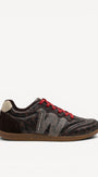 DAMES SPORTIEVE VETERSCHO-Bruin combi kleur