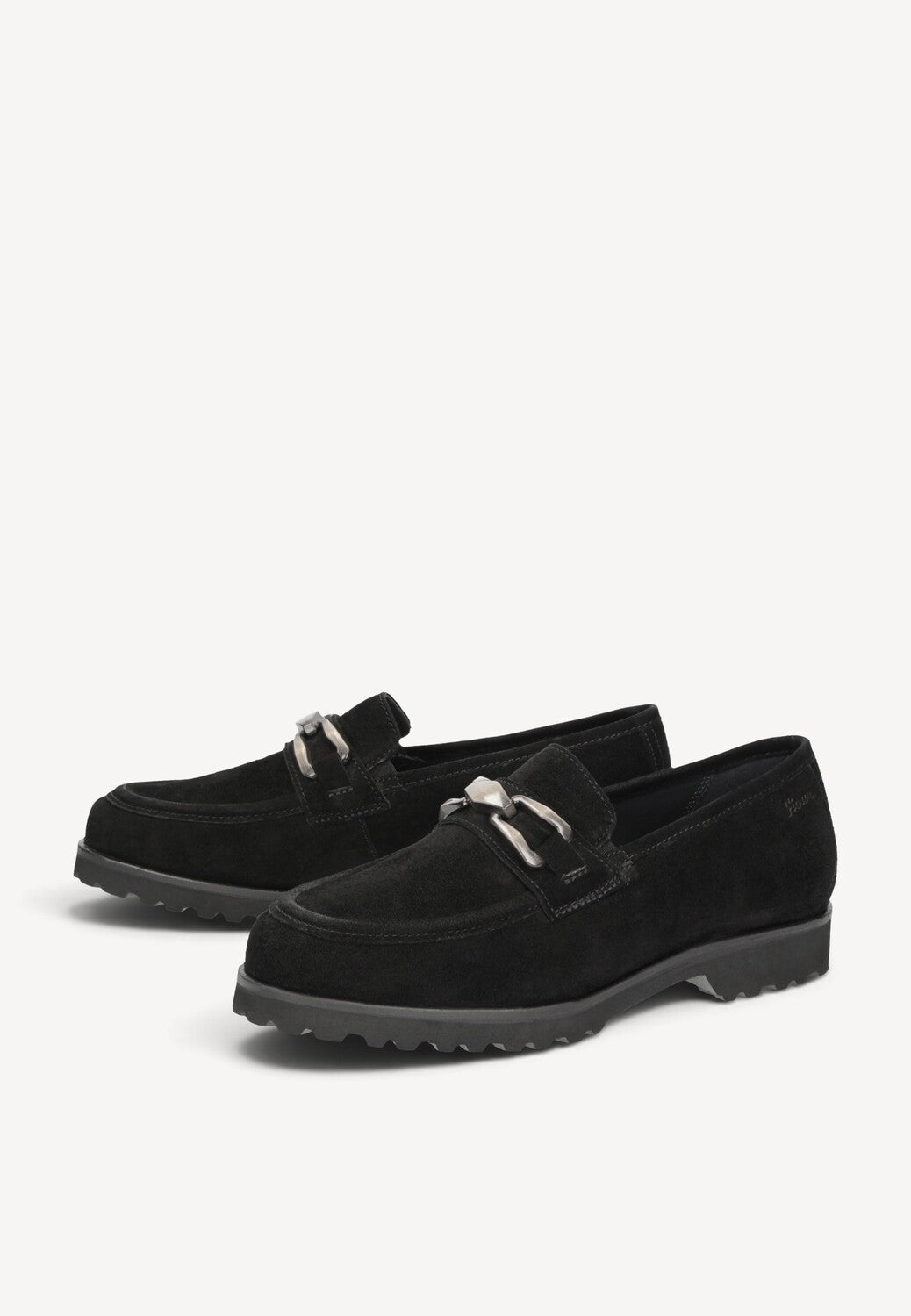DAMES INSTAPSCHOENEN-Zwart suède