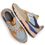 Heren veterschoenen-Grijs combi kleur