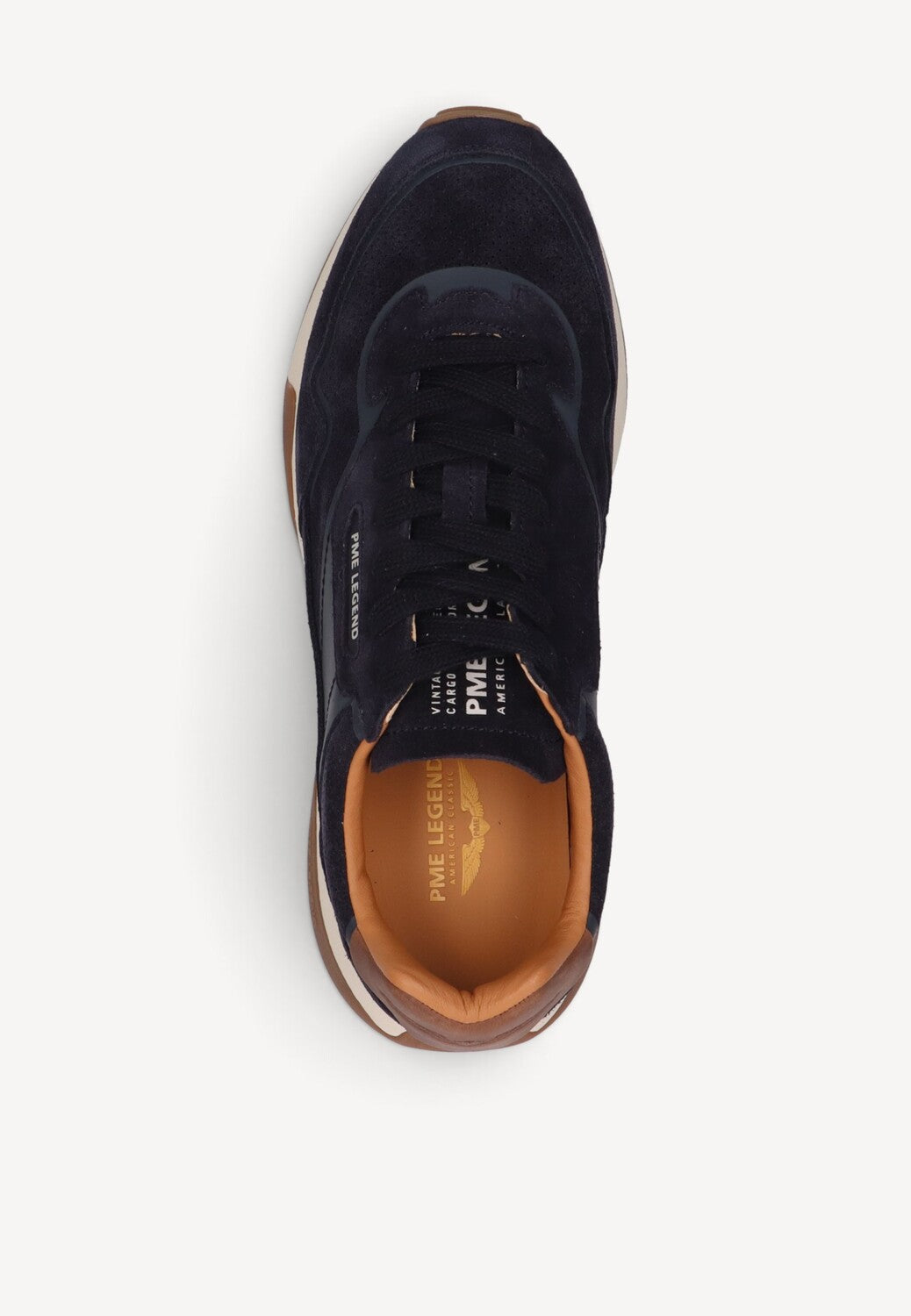 Heren veterschoenen-Blauw suède/nubuck