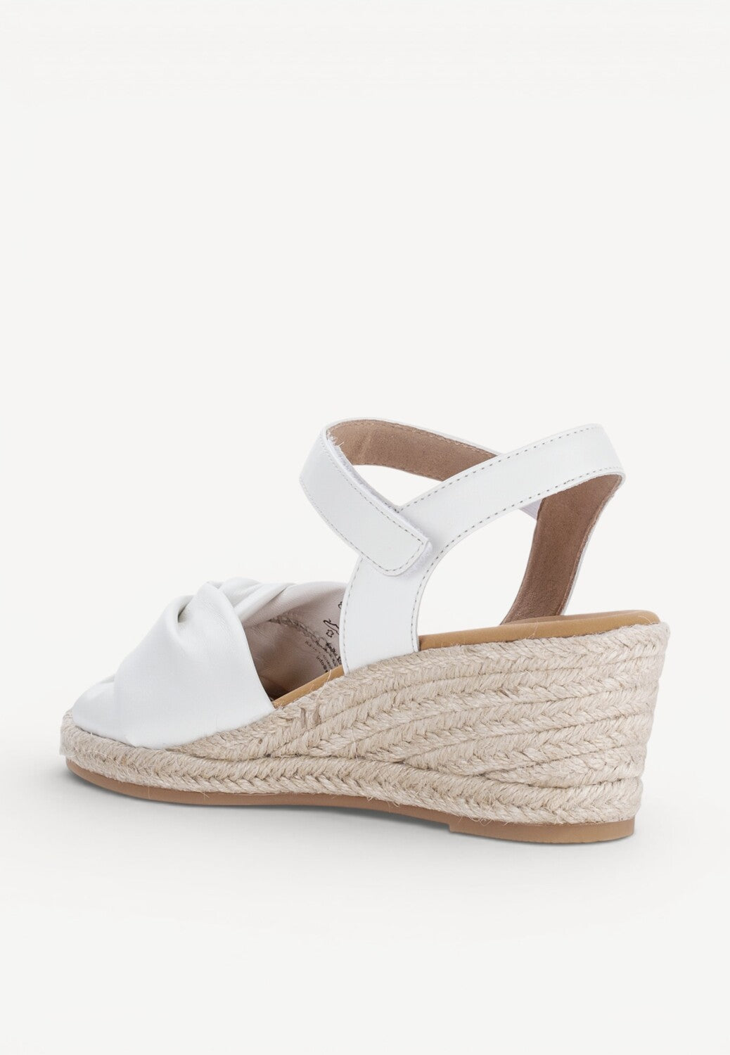 DAMES OPEN SCHOENEN-Wit leer