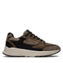 Heren veterschoenen-Beige combi kleur