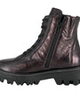 DAMES BOOTS+KORT LAARS-Brons leer