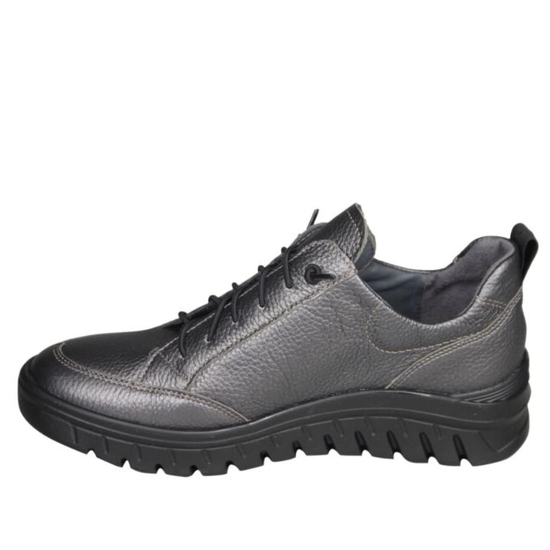 DAMES SPORTIEVE VETERSCHO-Zilver leer