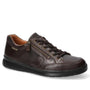 Heren veterschoenen-Bruin leer