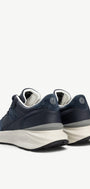 Heren veterschoenen-Blauw leer