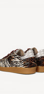 DAMES SPORTIEVE VETERSCHO-Bruin combi kleur