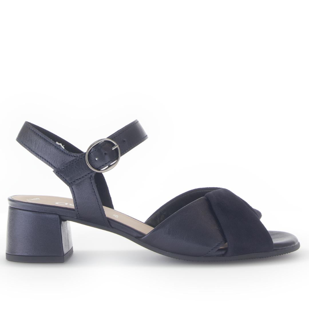 DAMES OPEN SCHOENEN-Blauw suède/nubuck