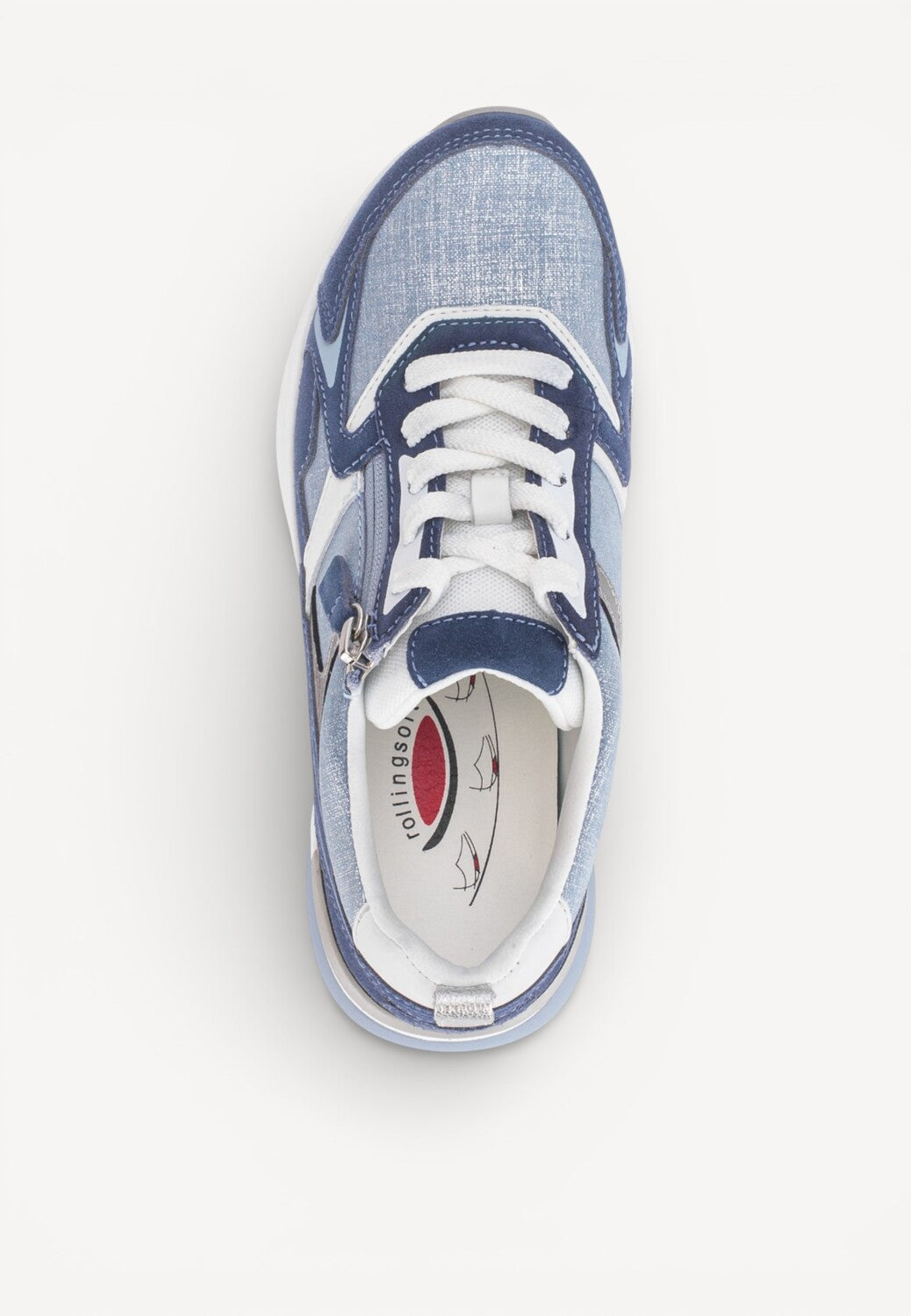 DAMES SPORTIEVE VETERSCHO-Blauw combi kleur