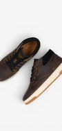 Heren boots-Bruin leer