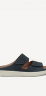 DAMES OPEN SCHOENEN-Blauw suède/nubuck