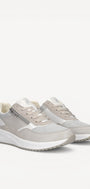 DAMES SPORTIEVE VETERSCHO-Beige leer
