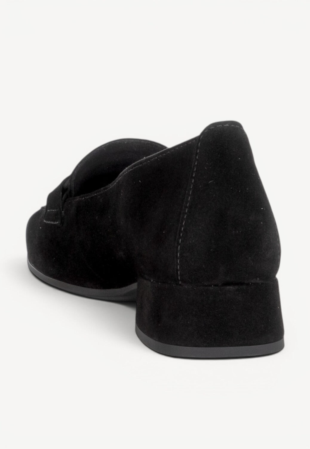 DAMES INSTAPSCHOENEN-Zwart suède