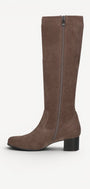 DAMESLAARS LANG/HALFHOOG-Beige diversen