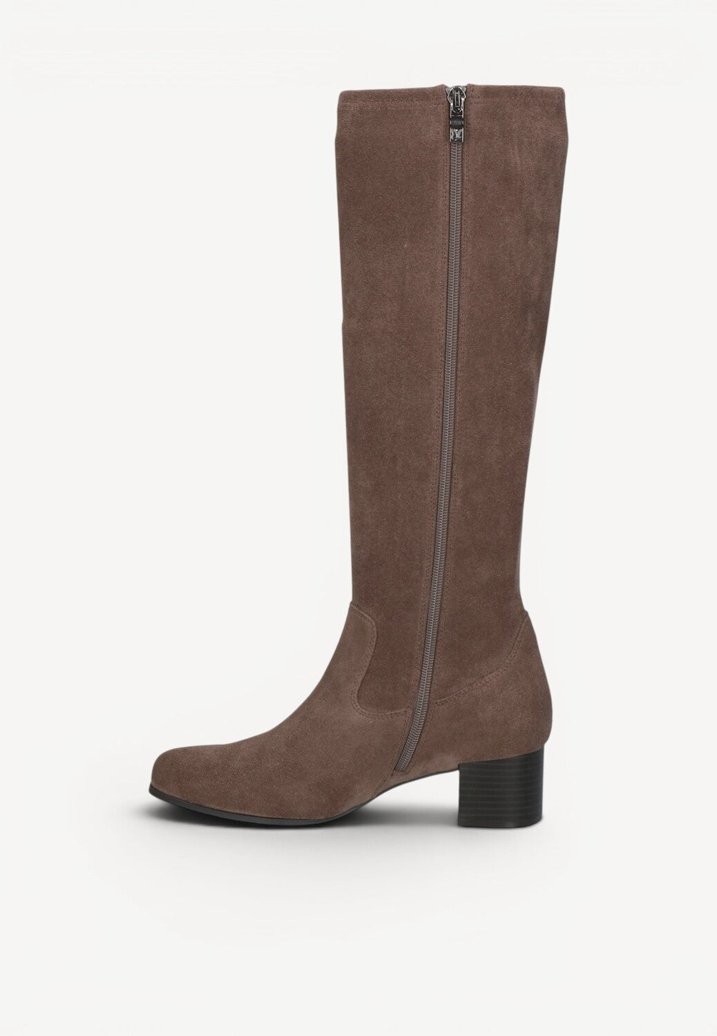 DAMESLAARS LANG/HALFHOOG-Beige diversen