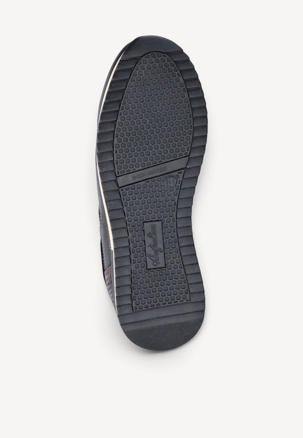 Heren veterschoenen-Zwart leer