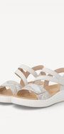 DAMES OPEN SCHOENEN-Grijs combi kleur